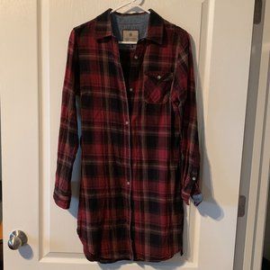Plaid LS Legendary Dress, Medium